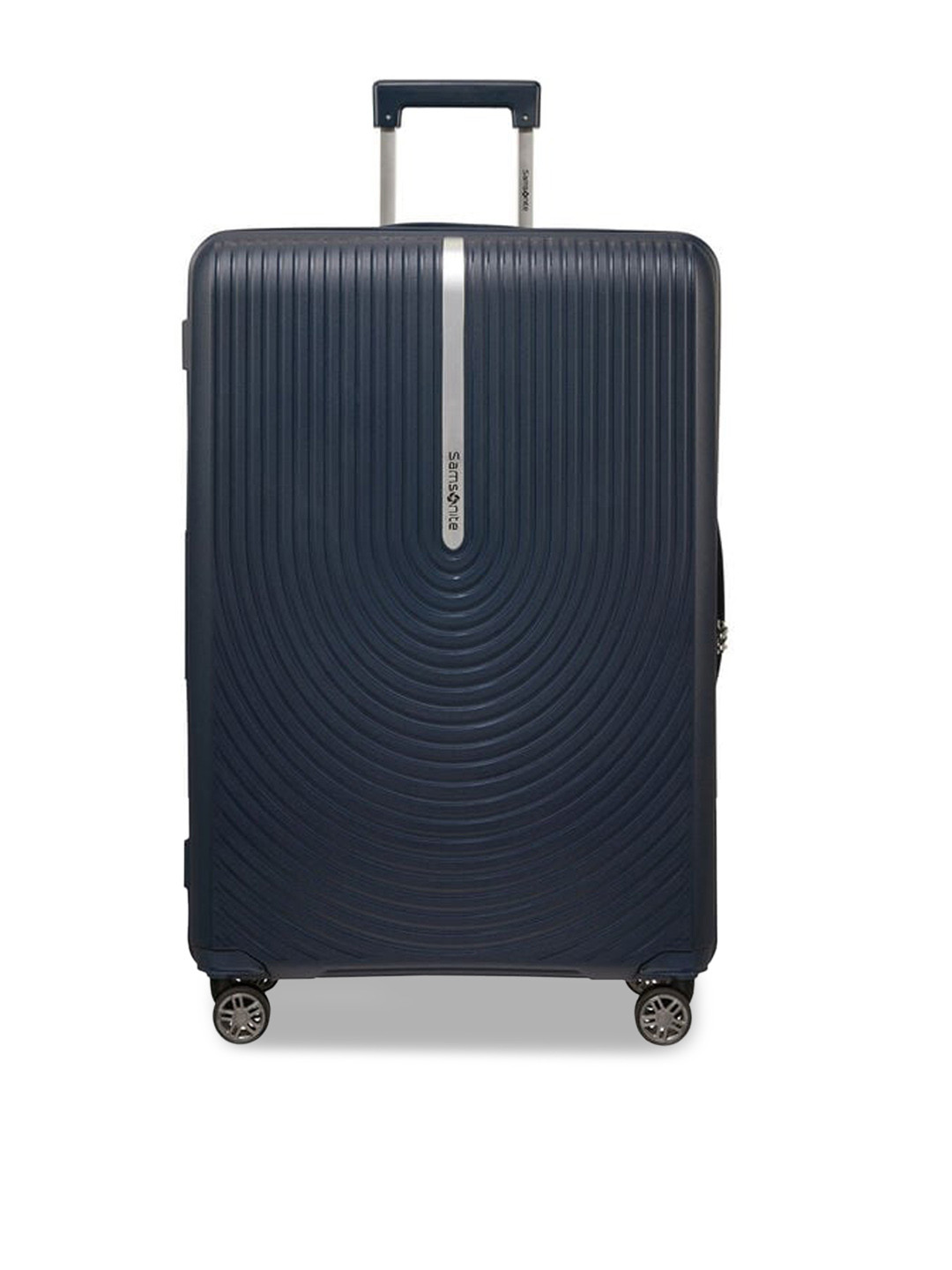 

Samsonite Blue Texture Hard-Sided Cabin Trolley Bag