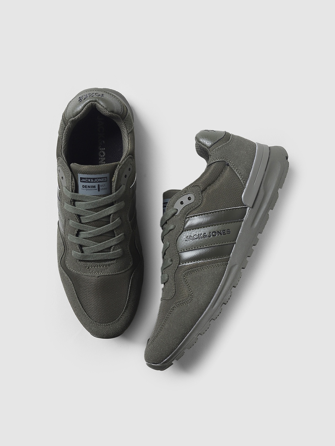 

Jack & Jones Men PU Sneakers, Green