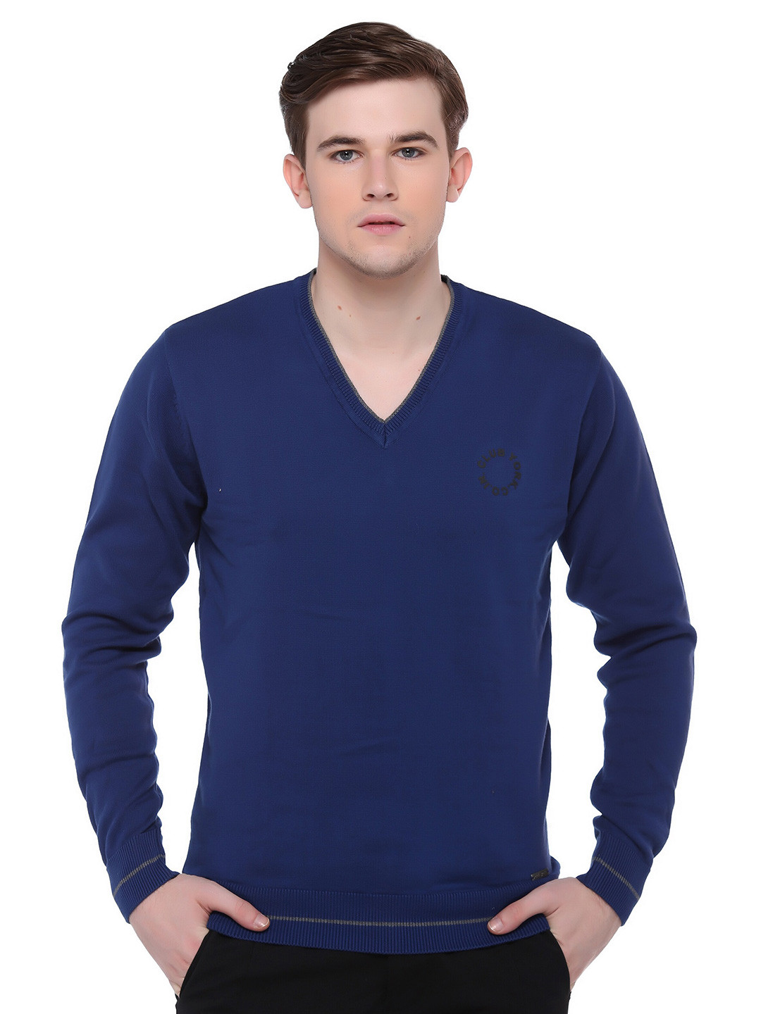 

Club York Men Blue Pullover