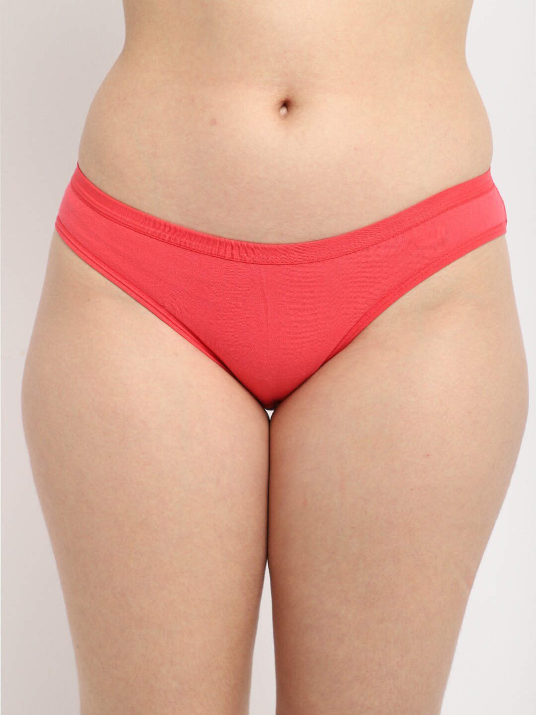 

GRACIT Women Orange Solid Hipster Seamless Cotton Briefs LP35-15-S