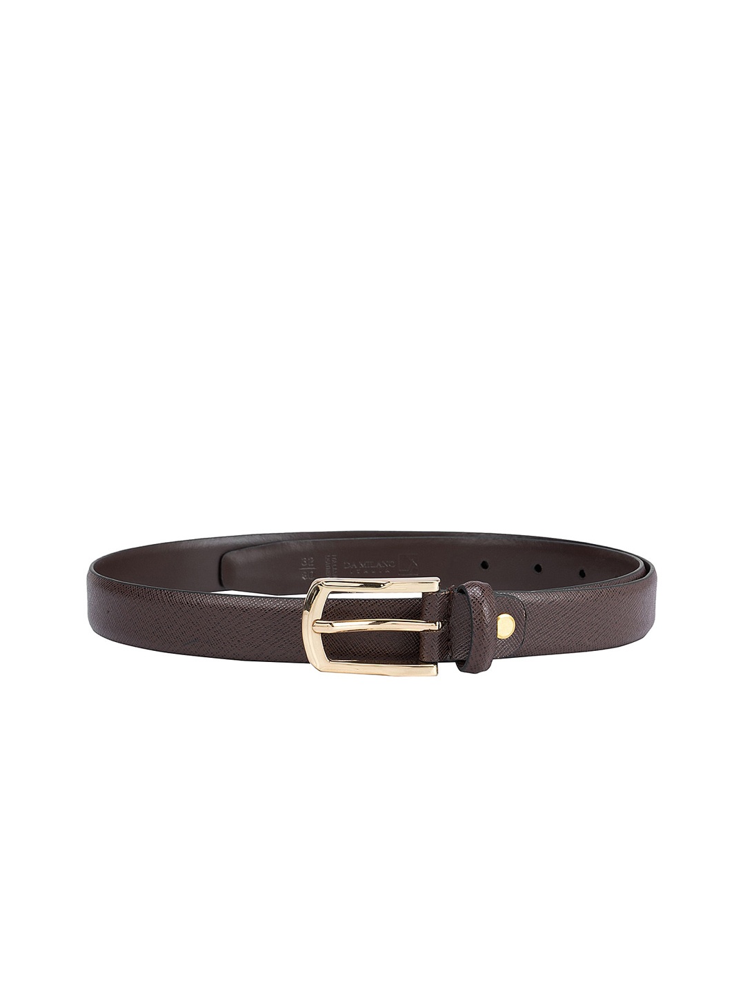 

Da Milano Women Brown Textured Leather Belt