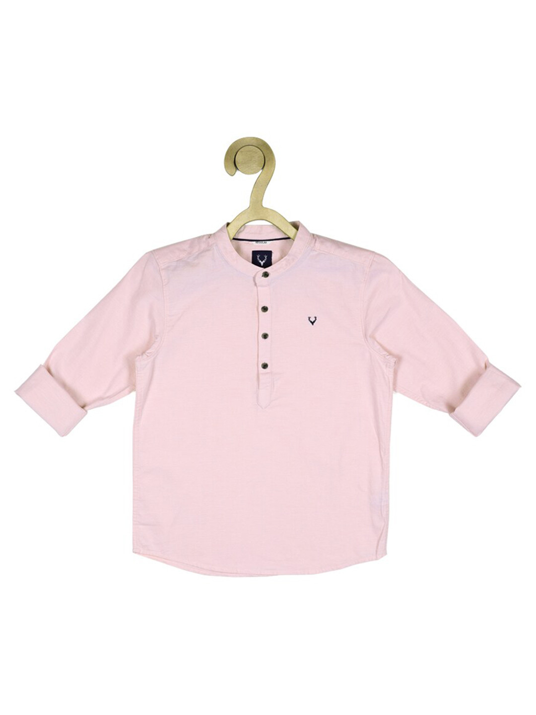 

Allen Solly Junior Boys Pink Cotton Casual Shirt