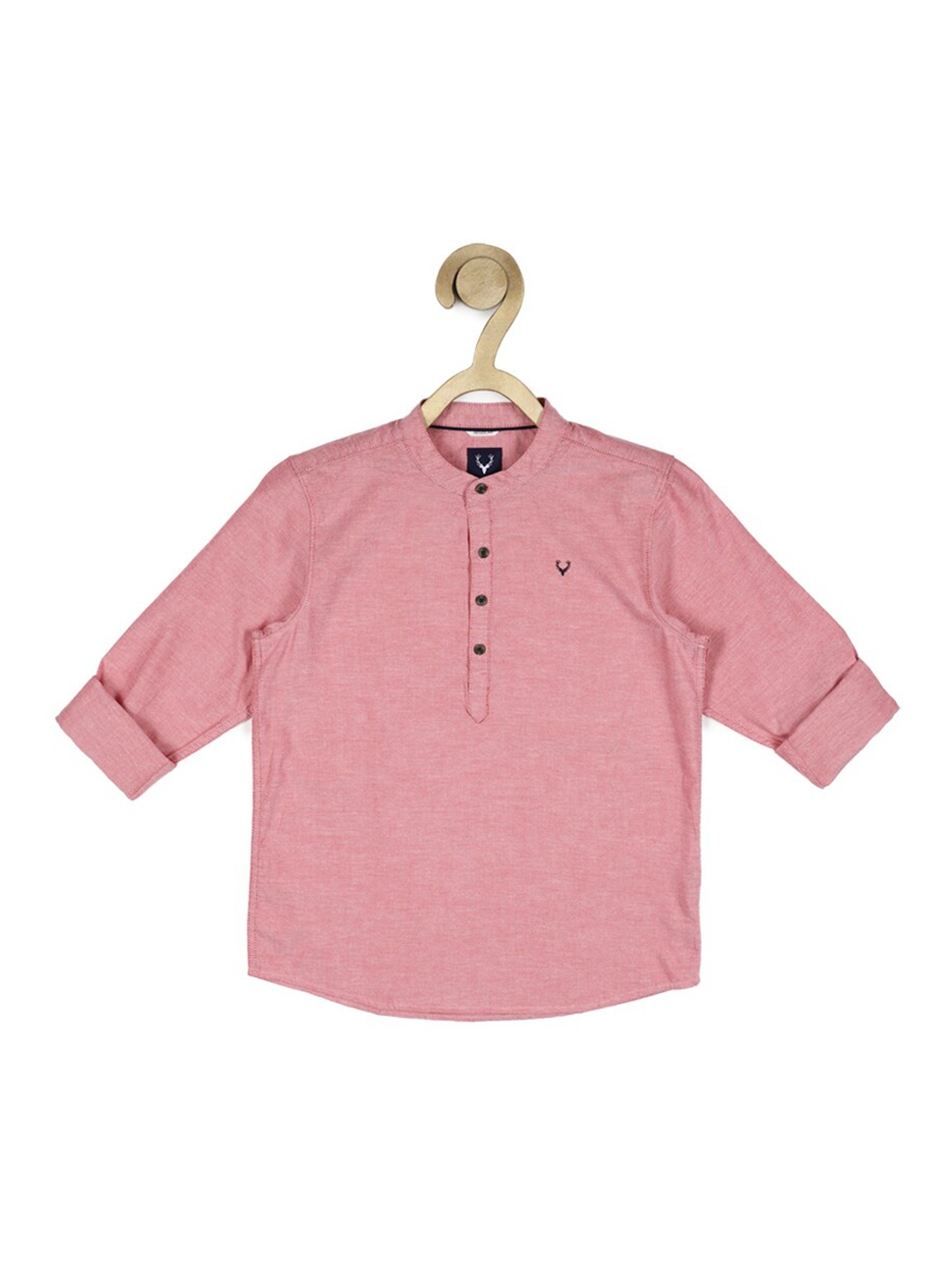 

Allen Solly Junior Boys Pink Pure Cotton Casual Shirt