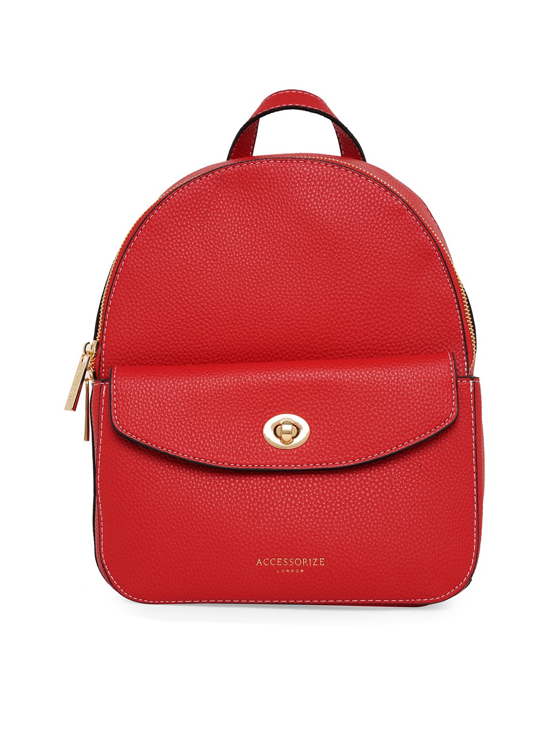 

Accessorize Women Solid Backpack, Red
