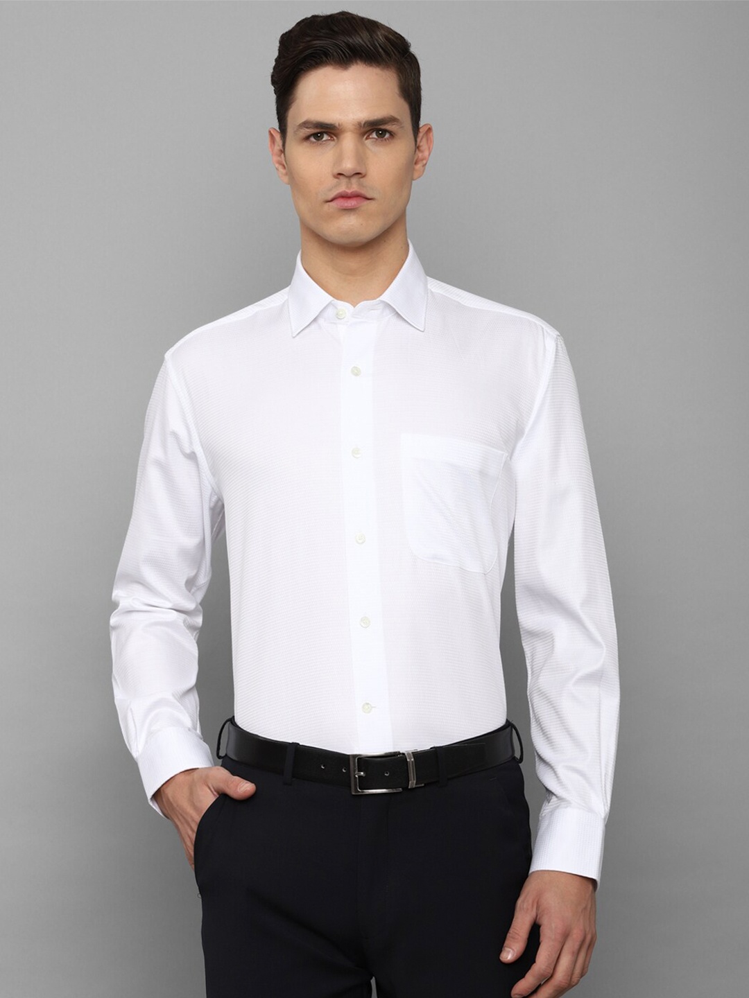 

Luxure by Louis Philippe Men White Formal Shirt
