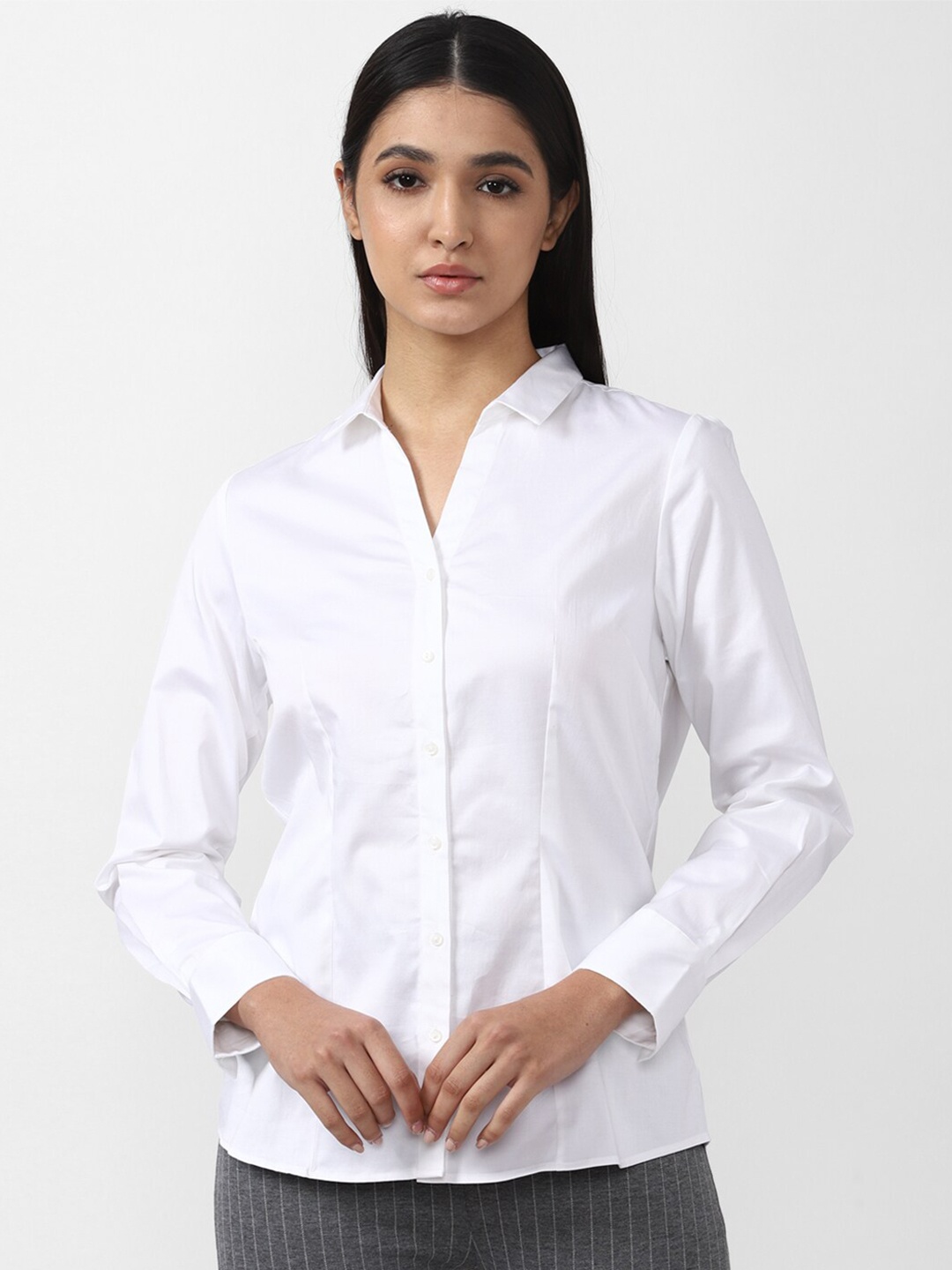 

Van Heusen Woman Formal Shirt, White