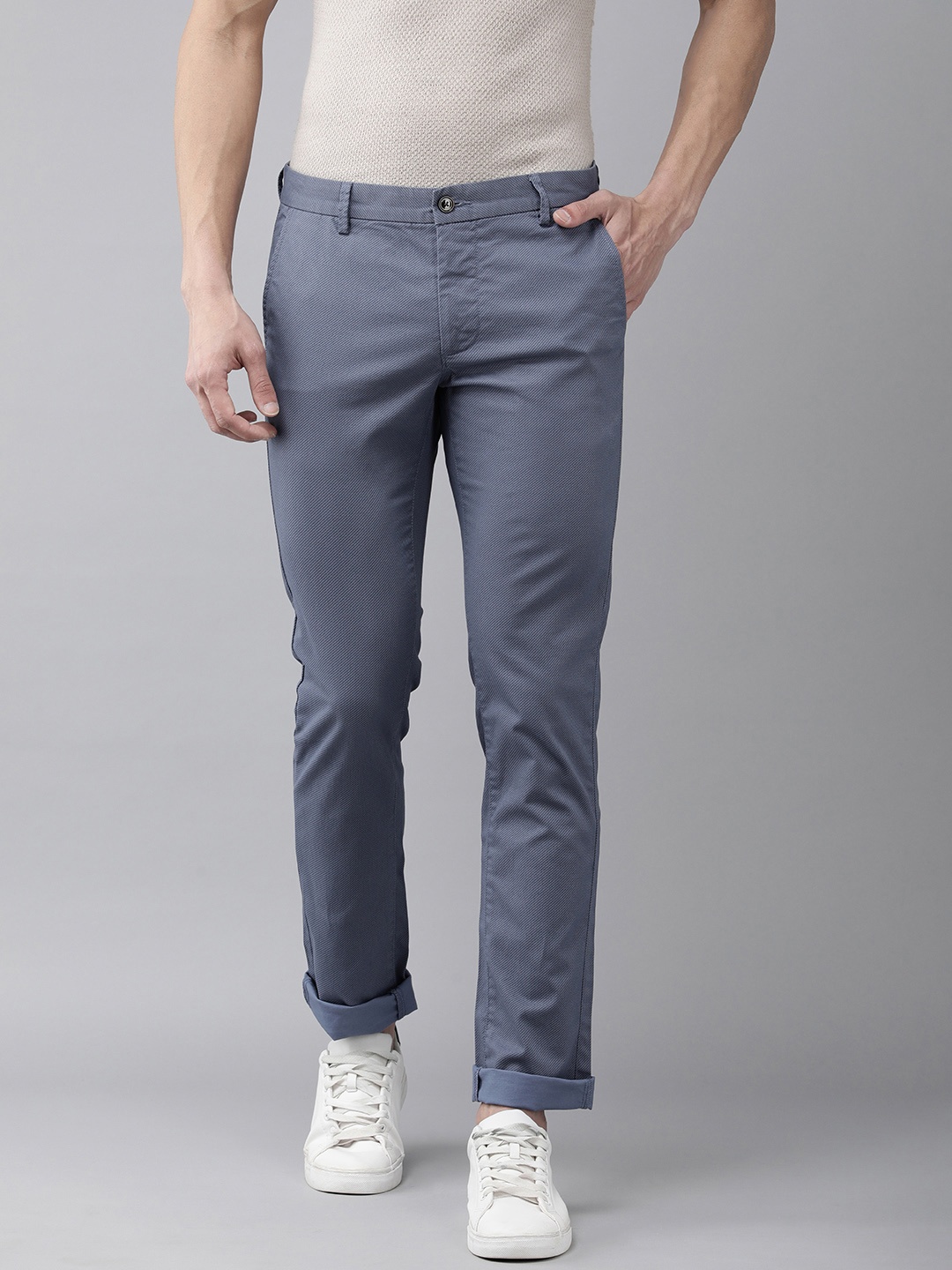 

Arrow Sport Men Blue Original Slim Fit Trousers