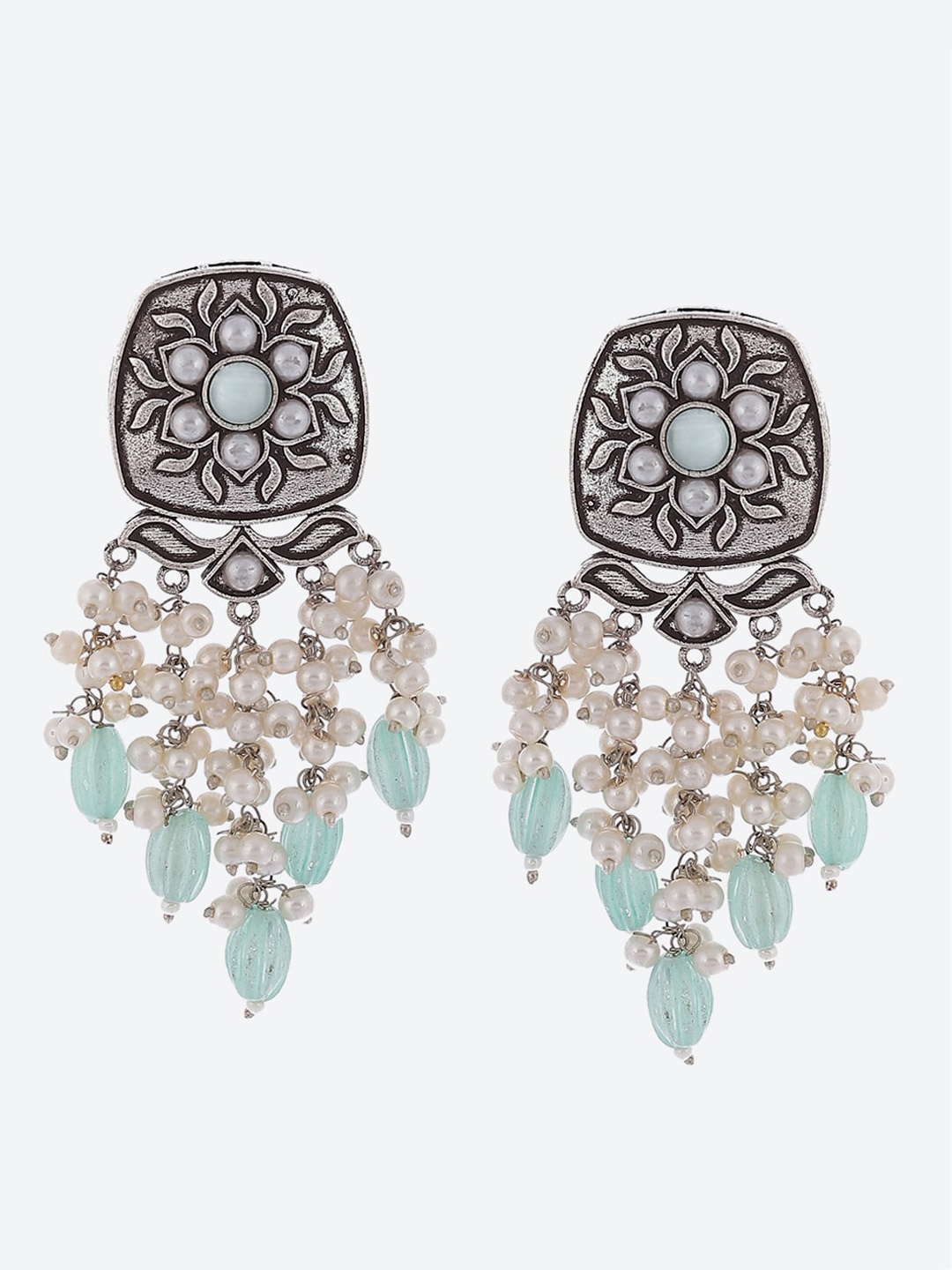 

Biba Blue Contemporary Drop Earrings