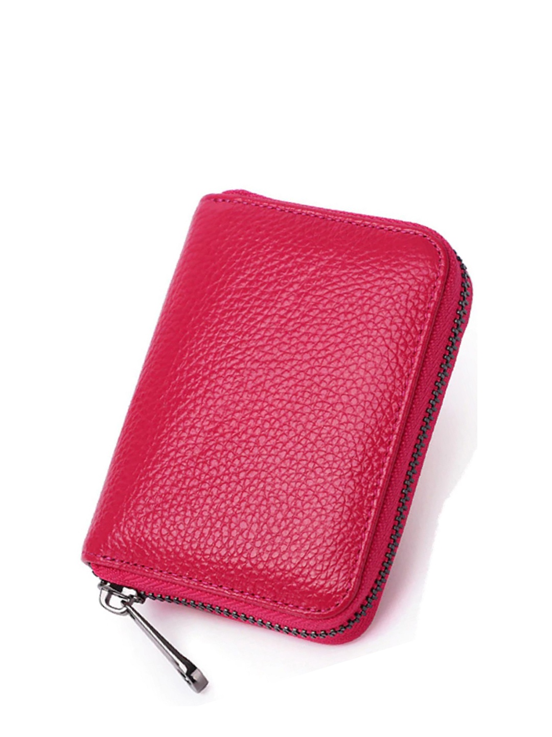 

VOGARD Unisex Red PU Card Holder