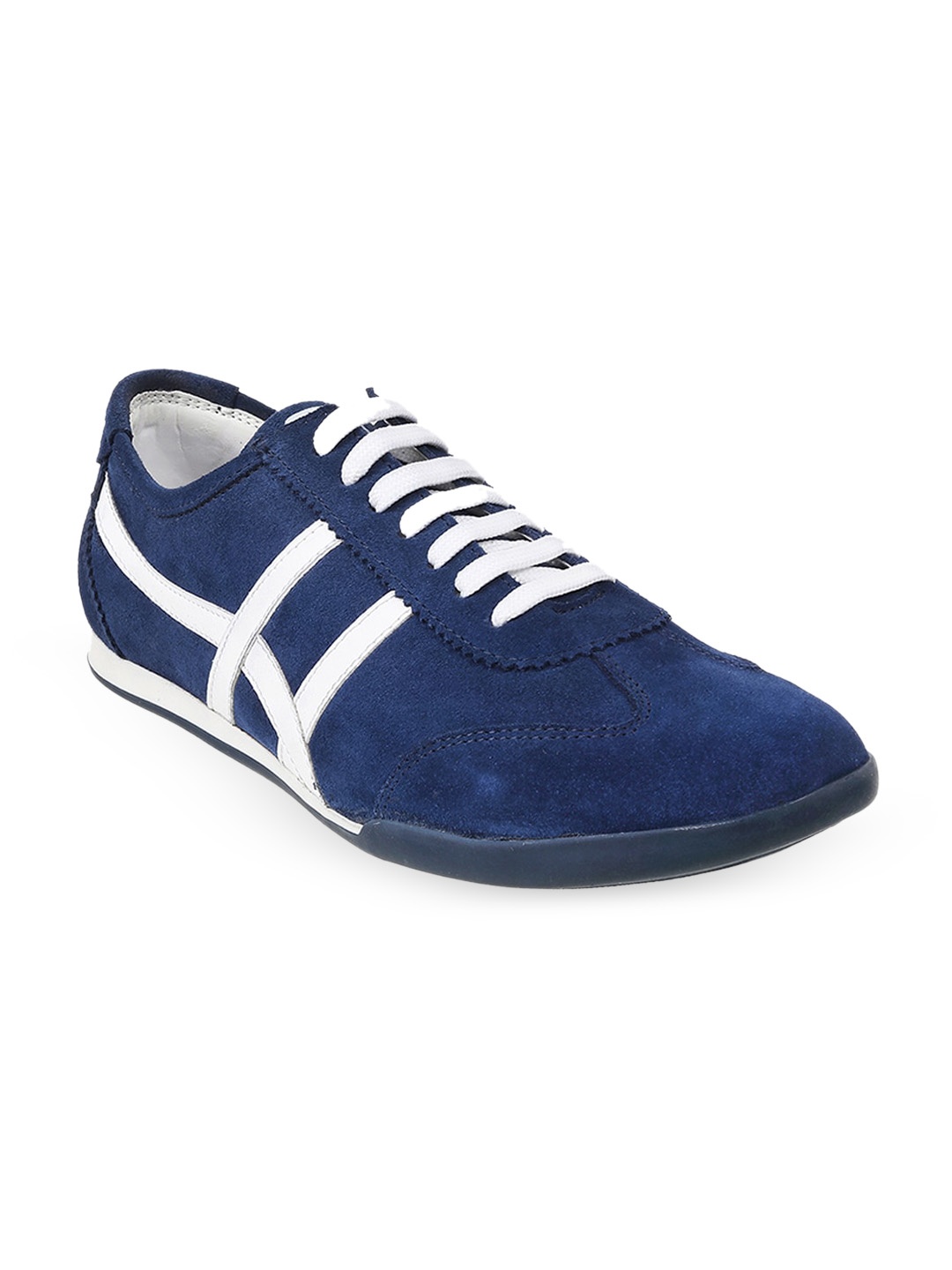 

Metro Men Colourblocked Synthetic Lace-Ups Sneakers, Blue