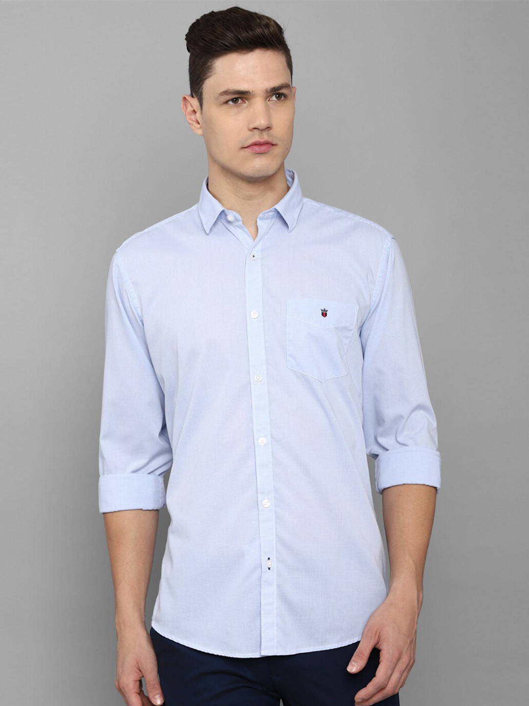 

Louis Philippe Sport Men Blue Slim Fit Printed Casual Shirt