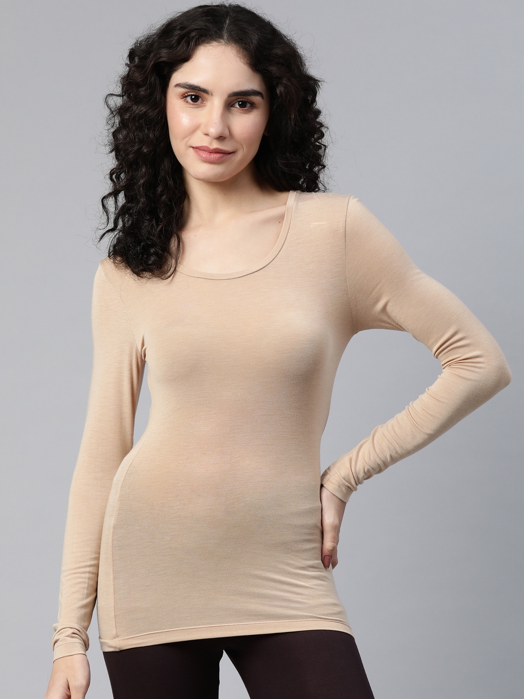 

Marks & Spencer Women Pack of 2 Heatgen Thermal T-shirts, Nude