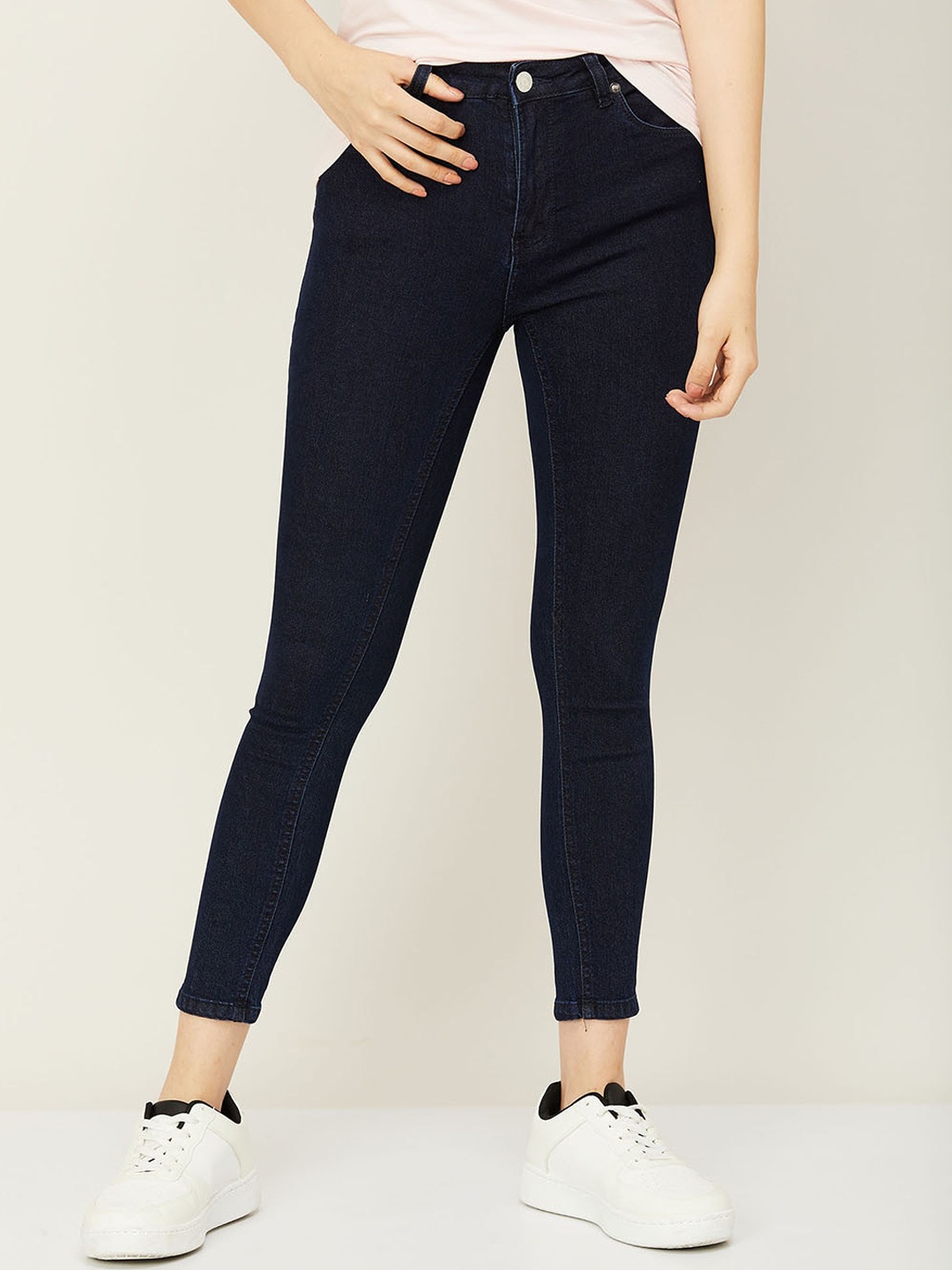 

Fame Forever by Lifestyle Women Blue Skinny Fit High-Rise Jeans