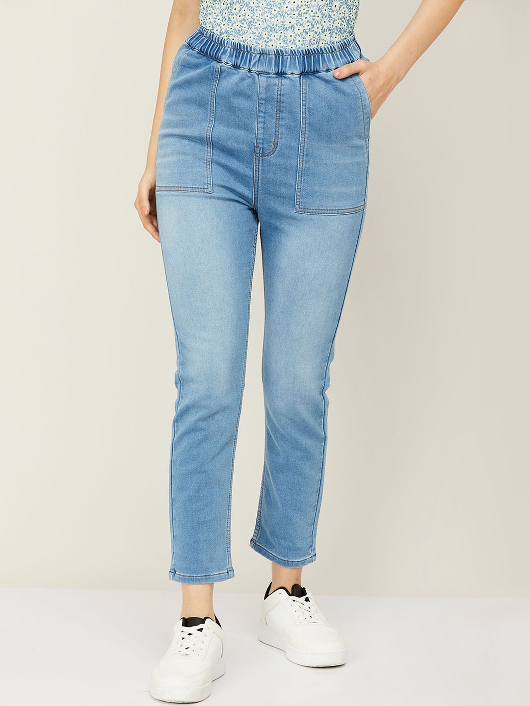 

Fame Forever by Lifestyle Women Blue High-Rise Light Fade Jeans