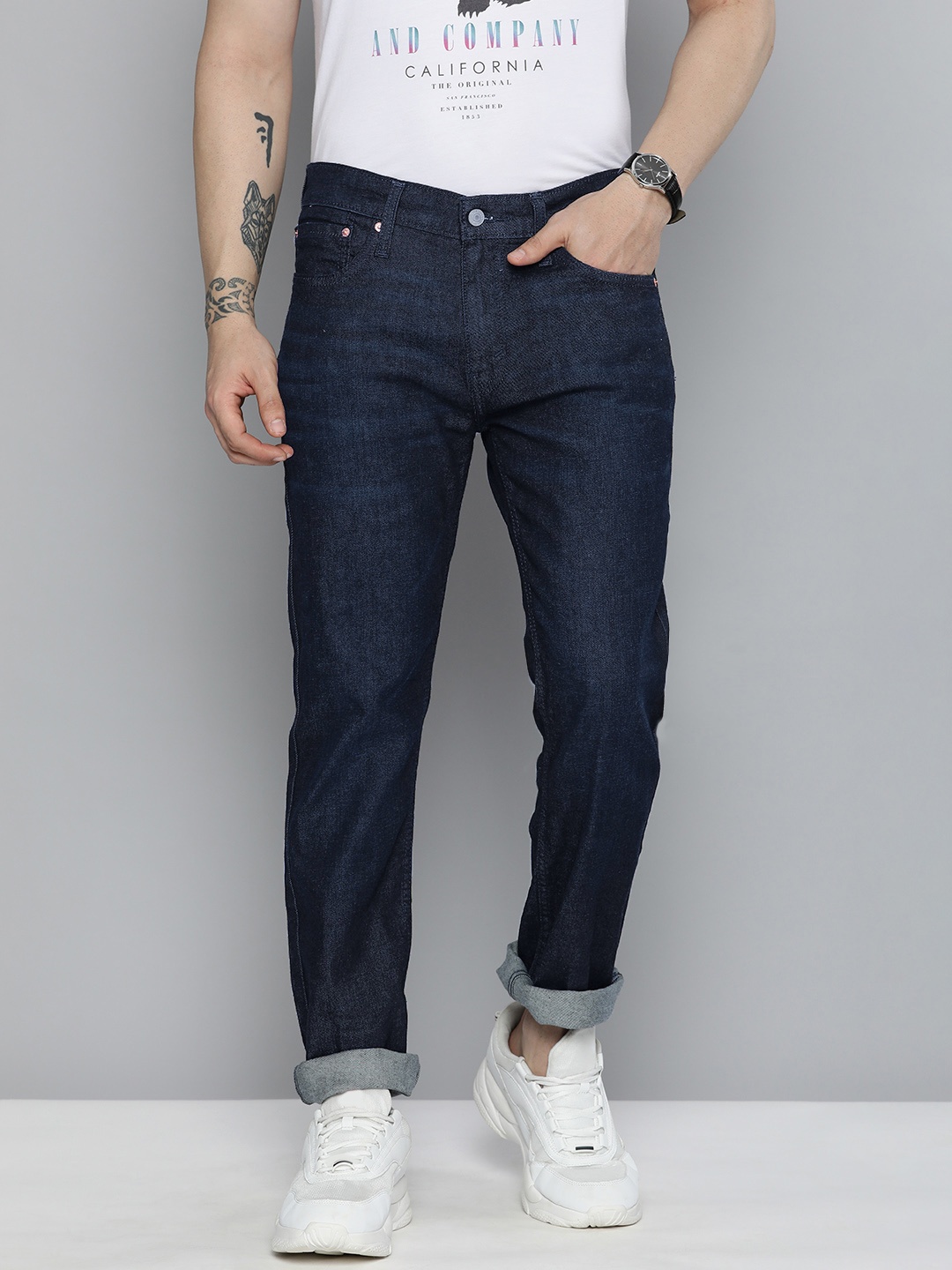 

Levis Men Blue Slim Fit Light Fade Stretchable Jeans