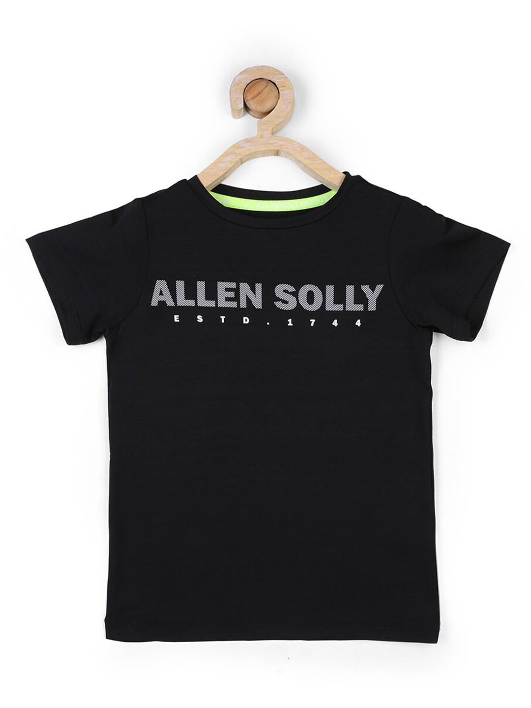 

Allen Solly Junior Boys Black & White Typography Printed T-shirt