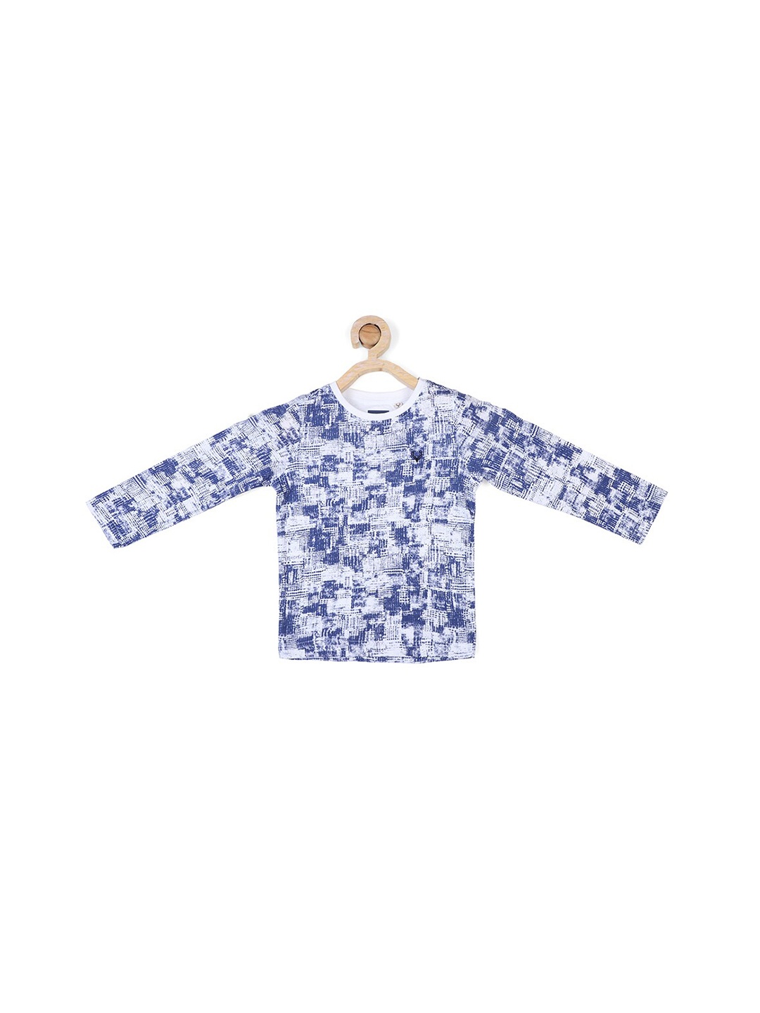 

Allen Solly Junior Boys Blue Printed T-shirt
