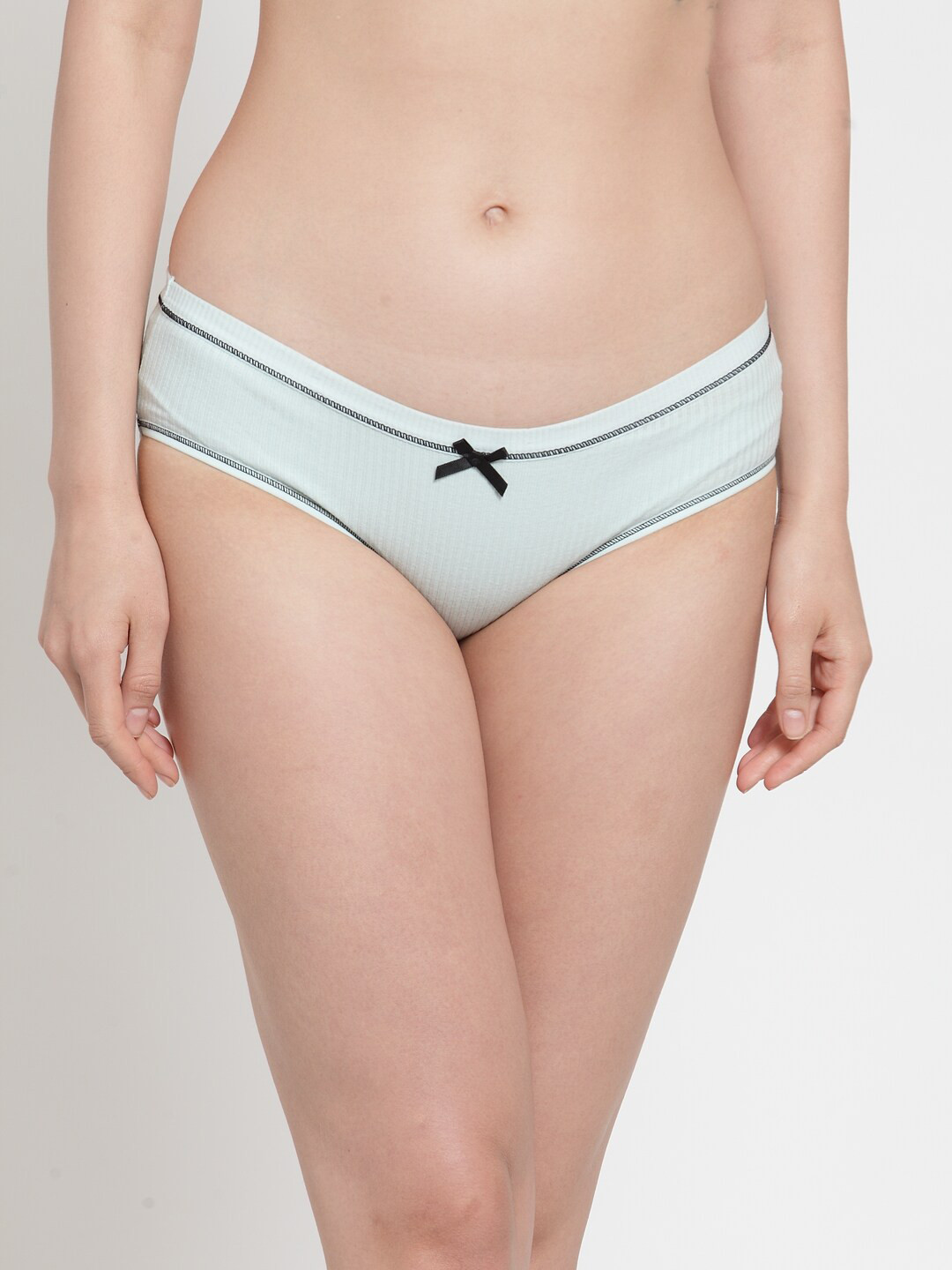 

PrettyCat Women Green Solid Bikini Briefs