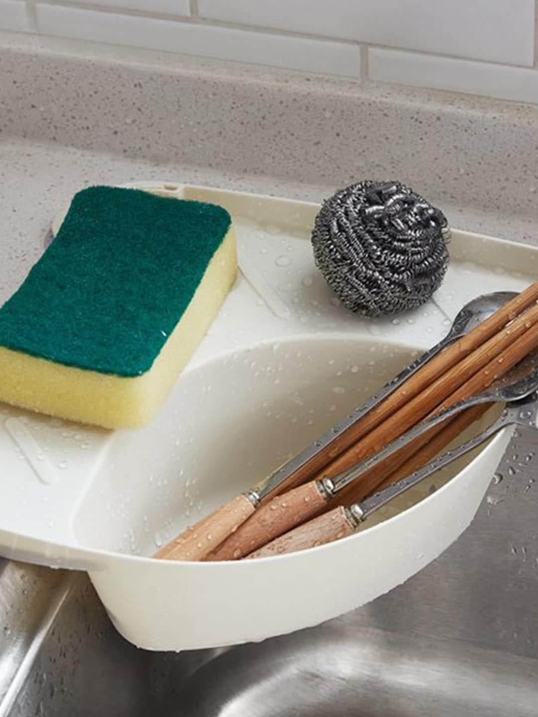 

MARKET99 Set Of 2 Beige Sink Strainer