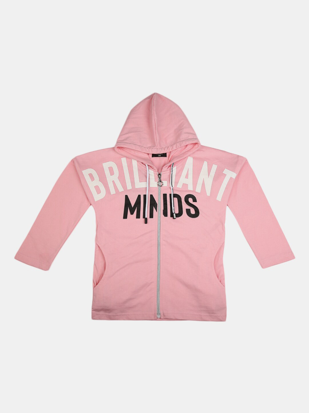 

V-Mart Girls Peach-Coloured Typography Printed T-shirt