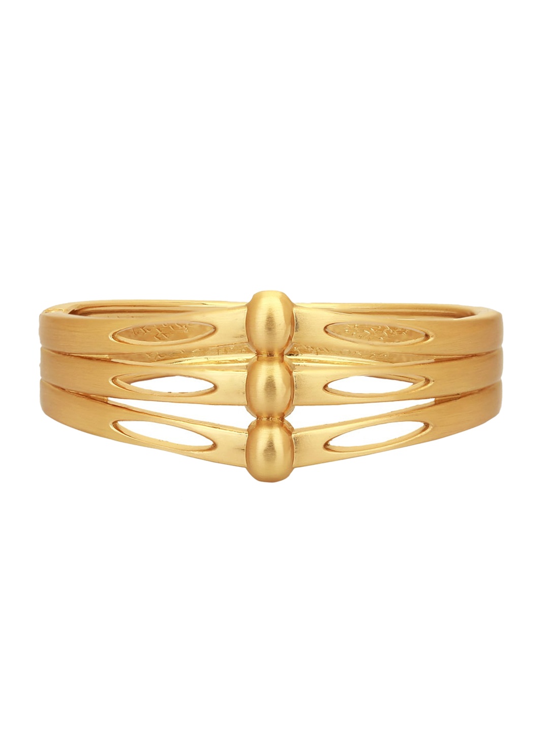 

Adwitiya Collection Women Gold-Plated Cuff Bracelet