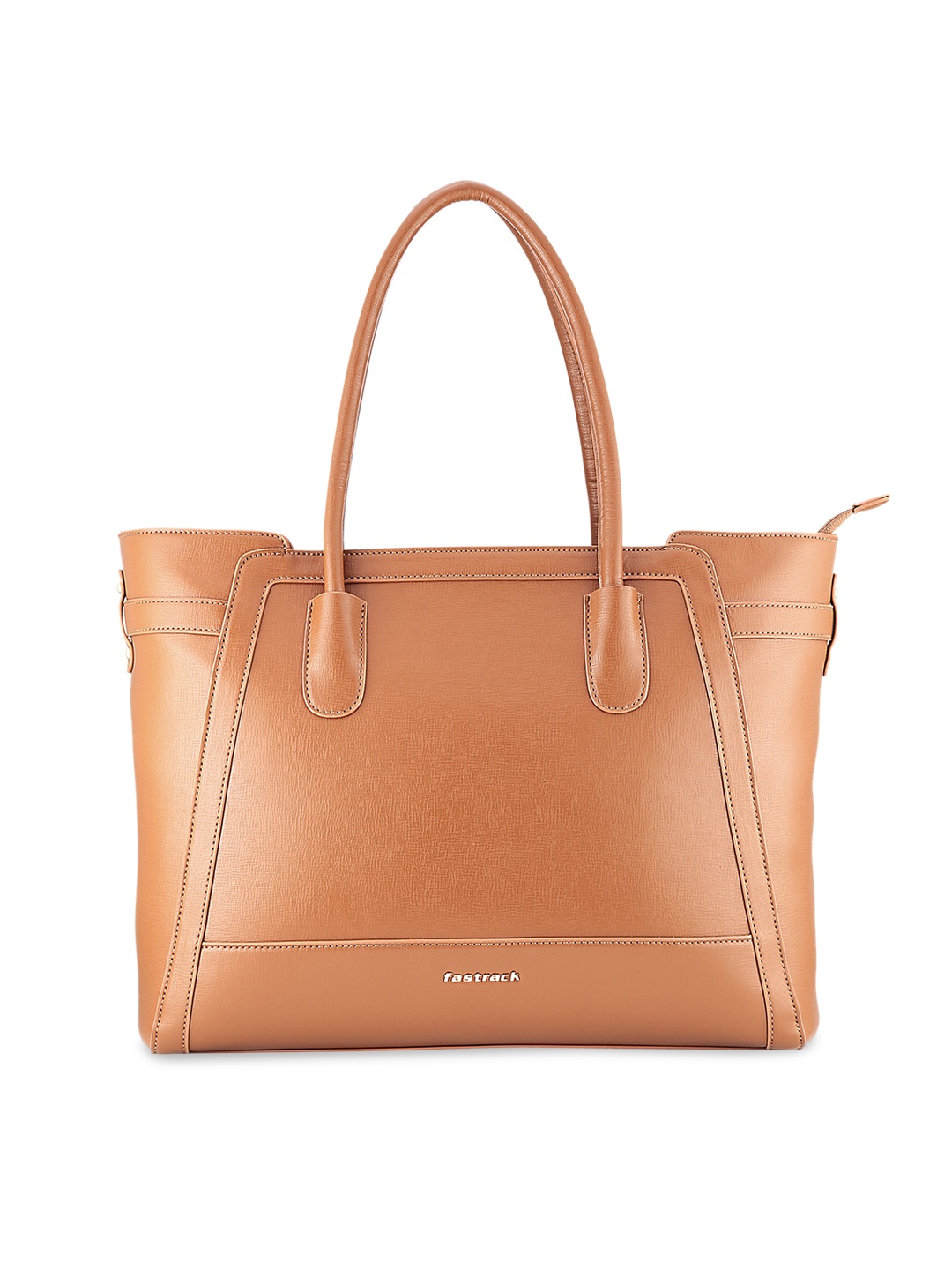 

Fastrack Tan Brown Structured Shoulder Bag