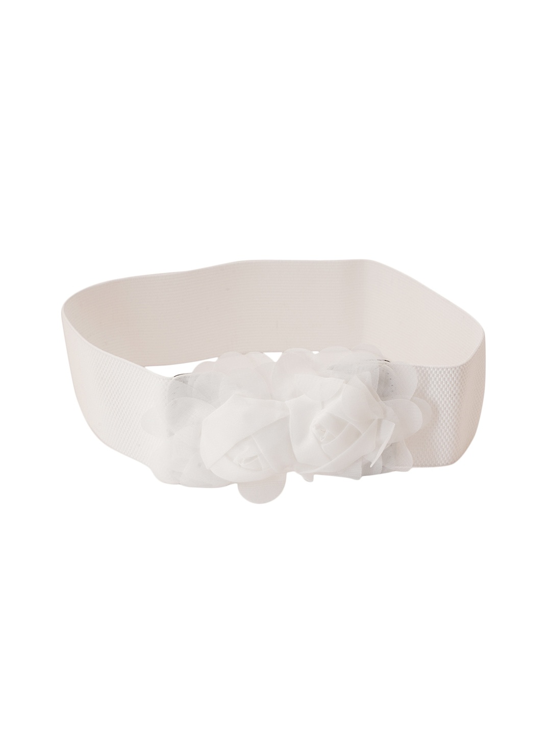 

Style Shoes Women White Textured Belt