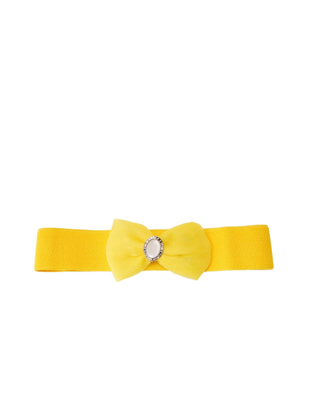 

Style Shoes Women Yellow Embellished Belt