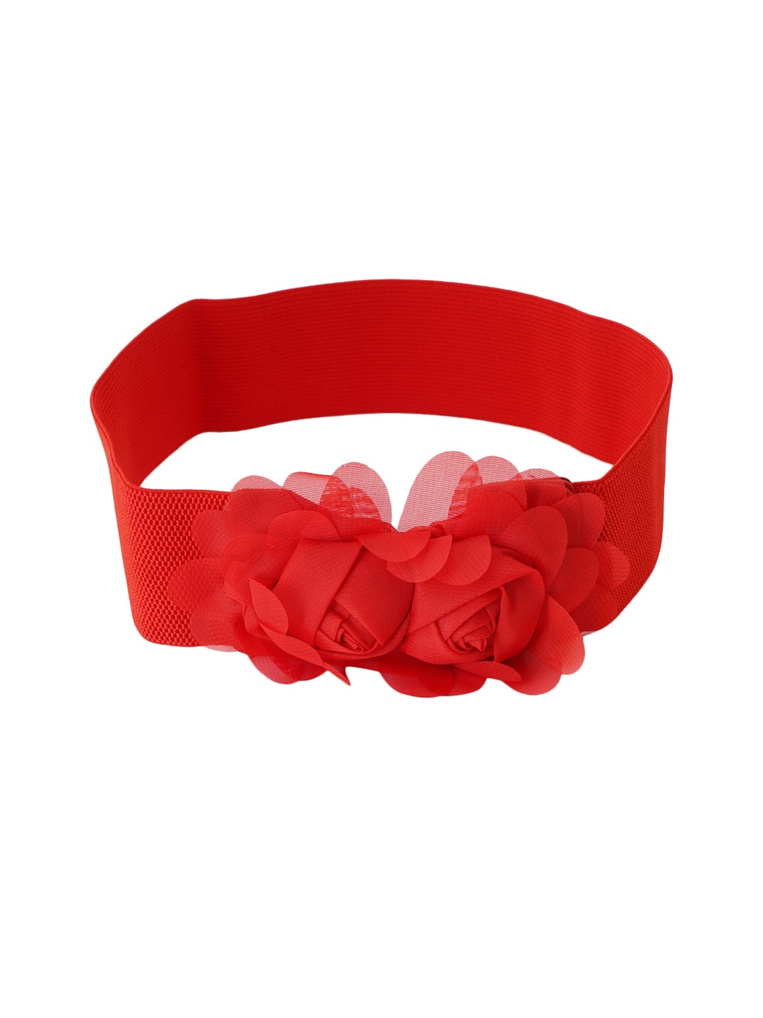 

Style Shoes Women Red Textured Belt