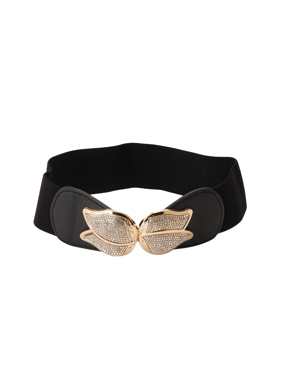 

Style Shoes Women Black Embellished Belt
