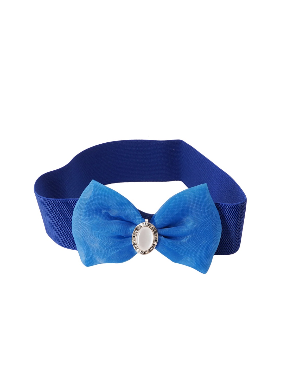 

Style Shoes Women Blue Embellished Belt
