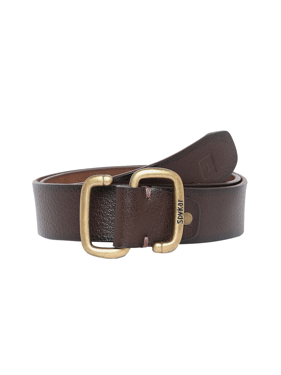

SPYKAR Men Brown Leather Belt