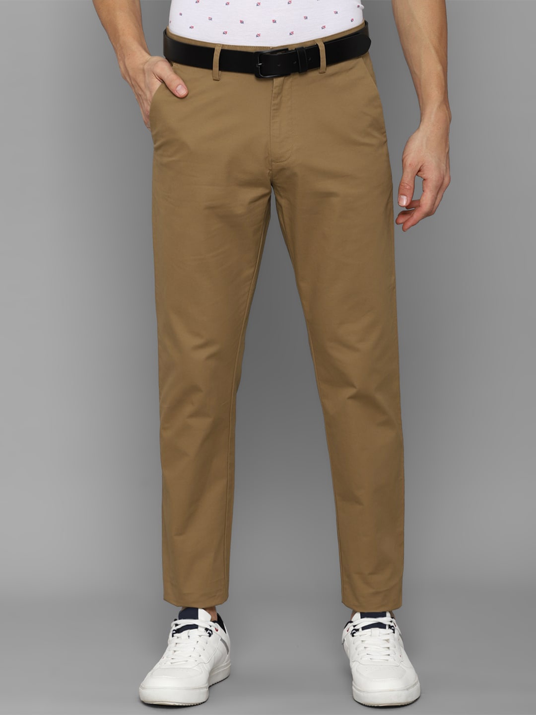 

Allen Solly Men Brown Chinos Trouser