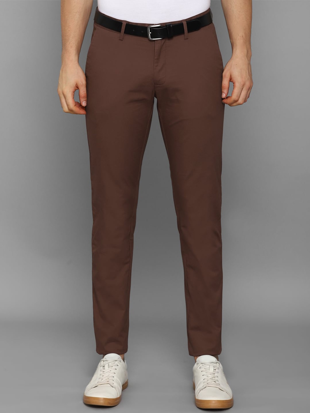 

Allen Solly Men Brown Slim Fit Trouser