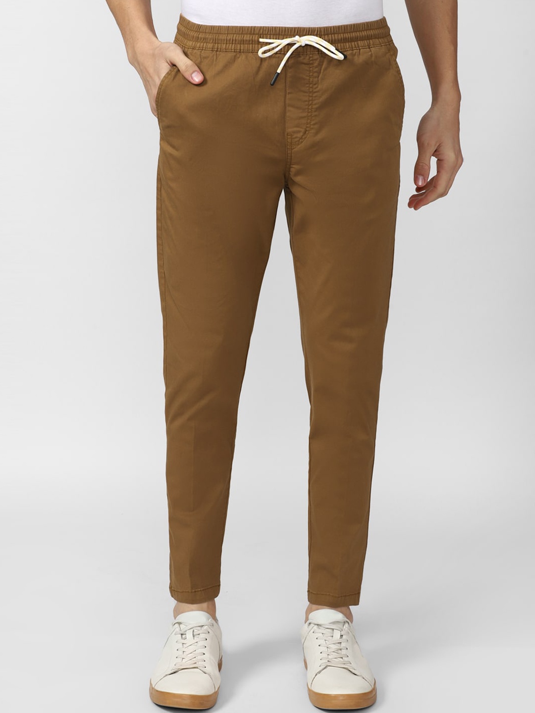 

Peter England Casuals Men Brown Slim Fit Chinos Trouser