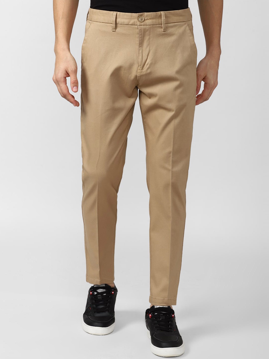

Peter England Casuals Men Brown Slim Fit Trouser