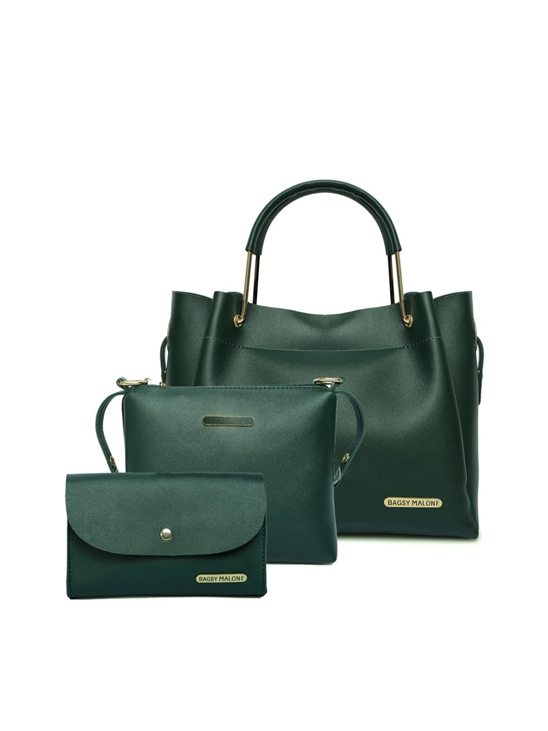 

Bagsy Malone Women Set of 3 Hand Bags, Green