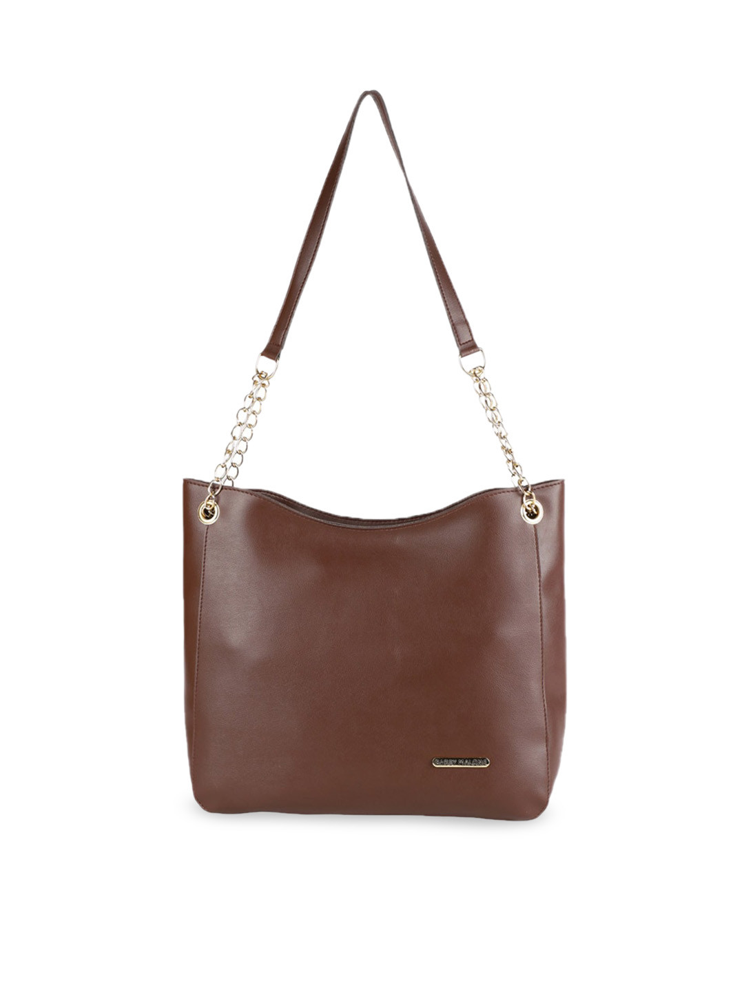 

Bagsy Malone Structured Shoulder Hand Bag, Brown