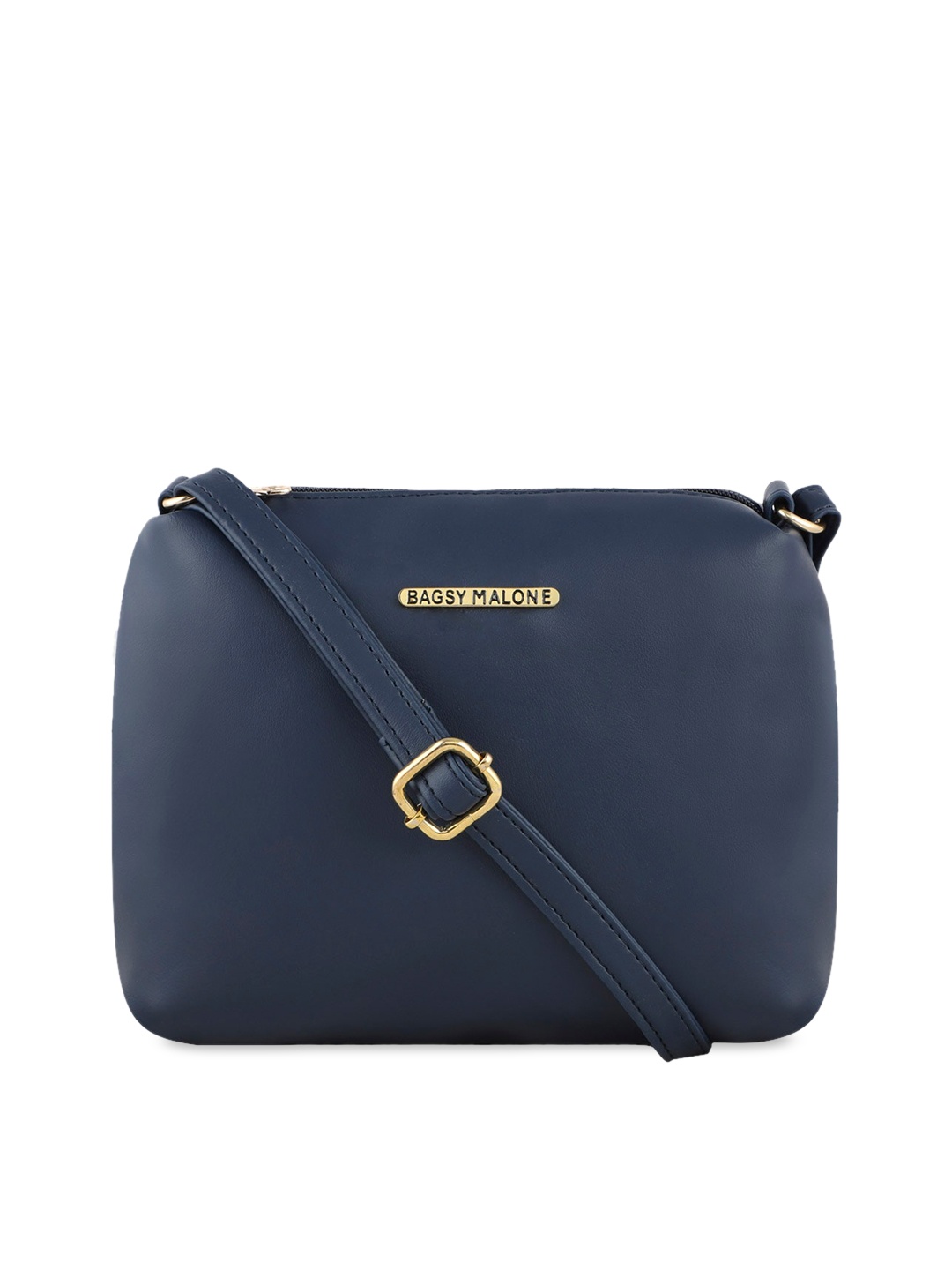 Bagsy Malone Blue PU Shopper Sling Bag