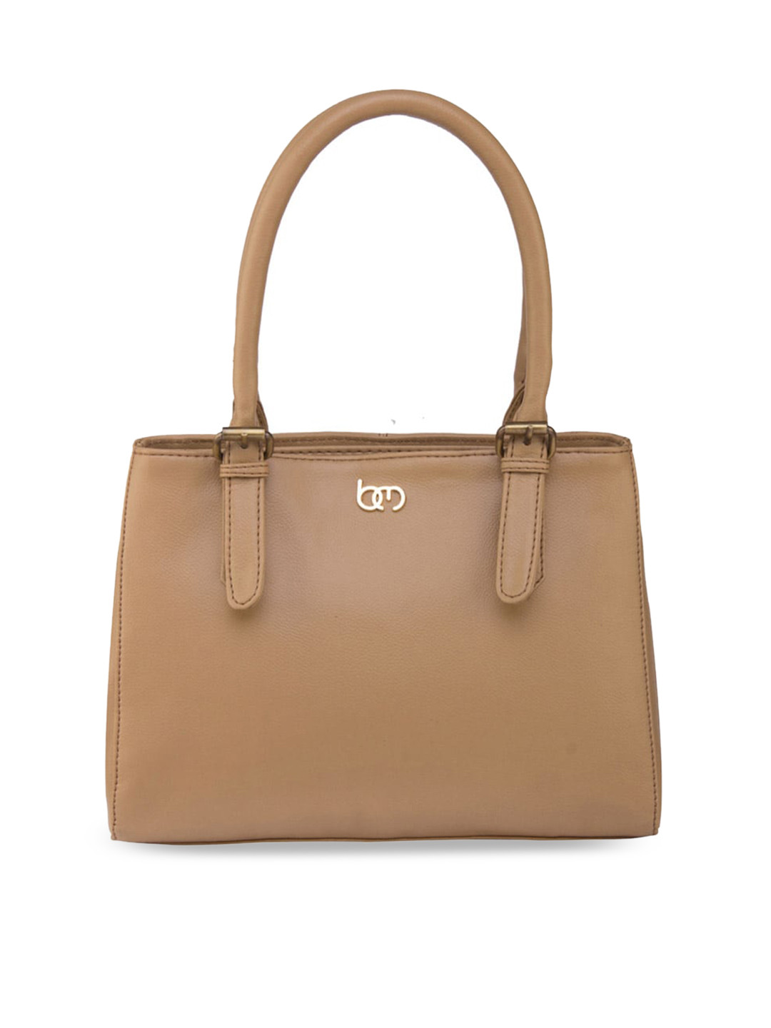 

Bagsy Malone Women PU Structured Shoulder Bag, Beige