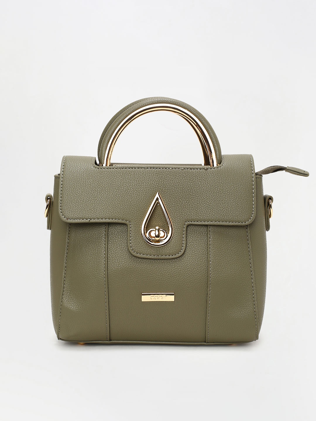 

CODE by Lifestyle Structured Handheld Hand Bag, Olive