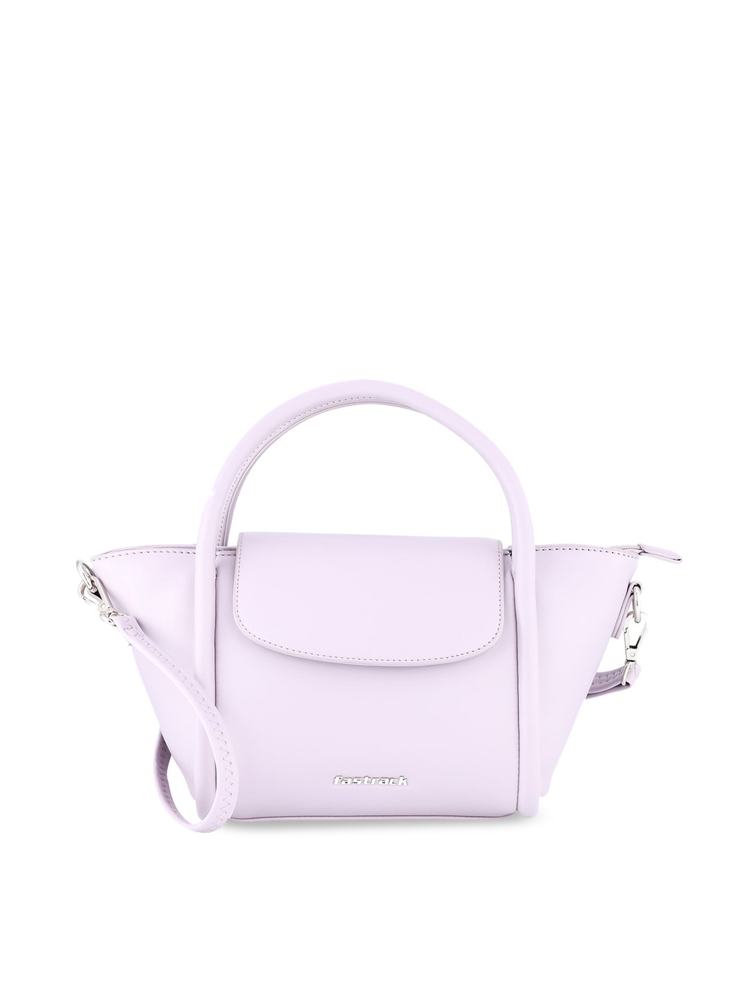

Fastrack Women Lavender PU Swagger Handheld Bag