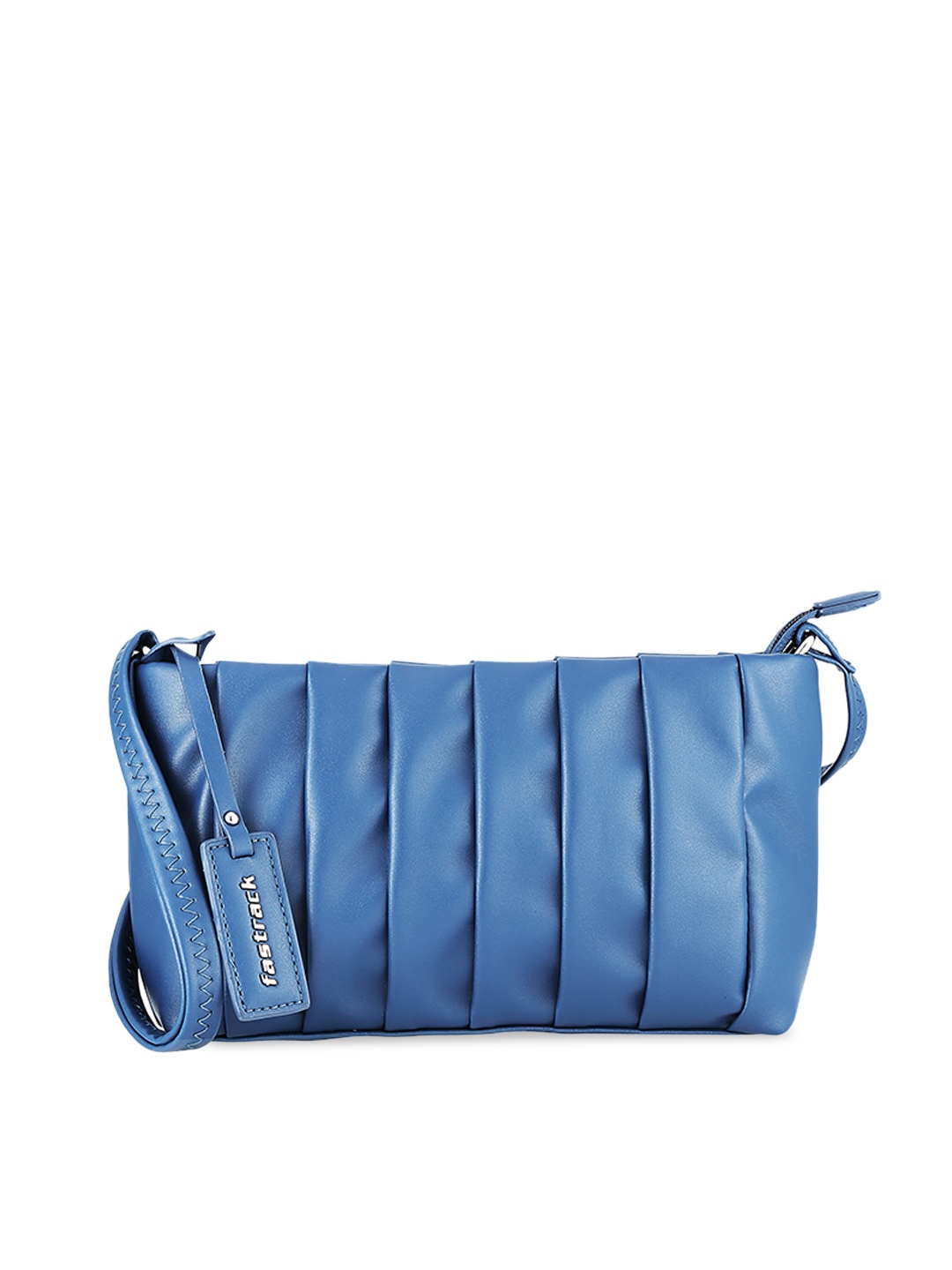 

Fastrack Women Blue PU Shopper Sling Bag