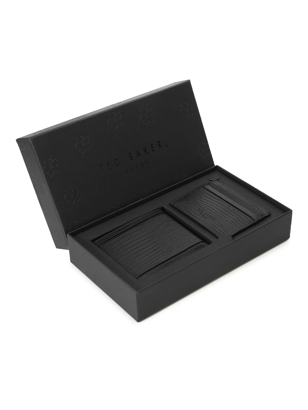 

Ted Baker Men Black Leather Two Fold Wallet