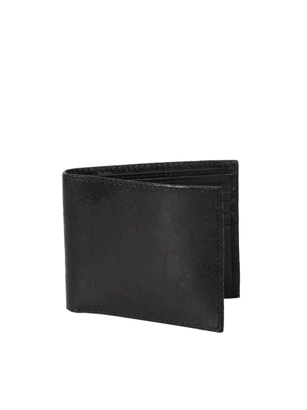 

Ted Baker Men Leather Two Fold Wallet, Black