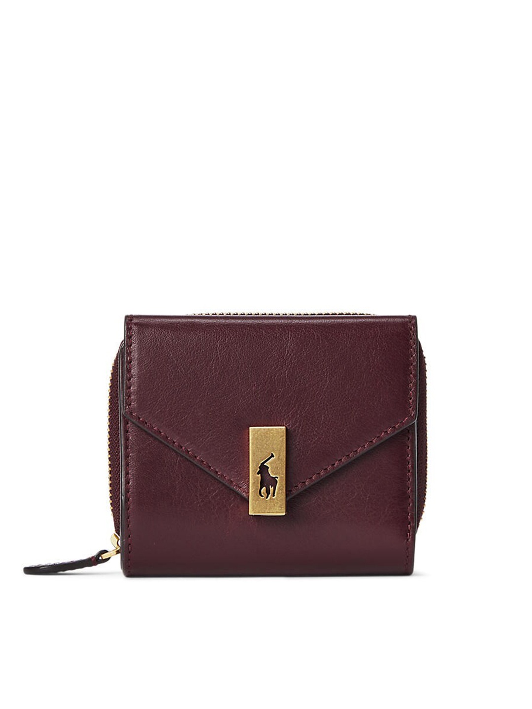 

Polo Ralph Lauren Women Leather Wallet, Red