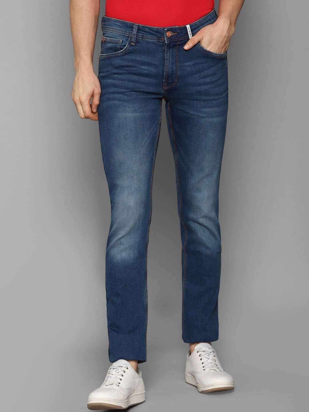 

Allen Solly Men Blue Skinny Fit Heavy Fade Jeans