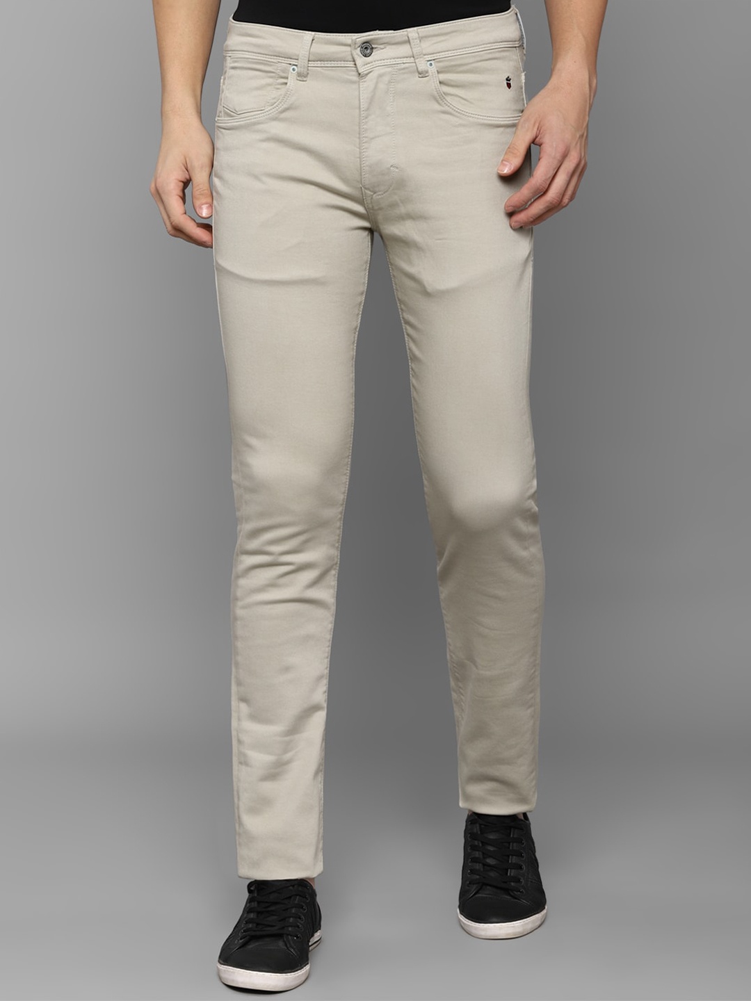 Louis Philippe Jeans Men Beige Jeans