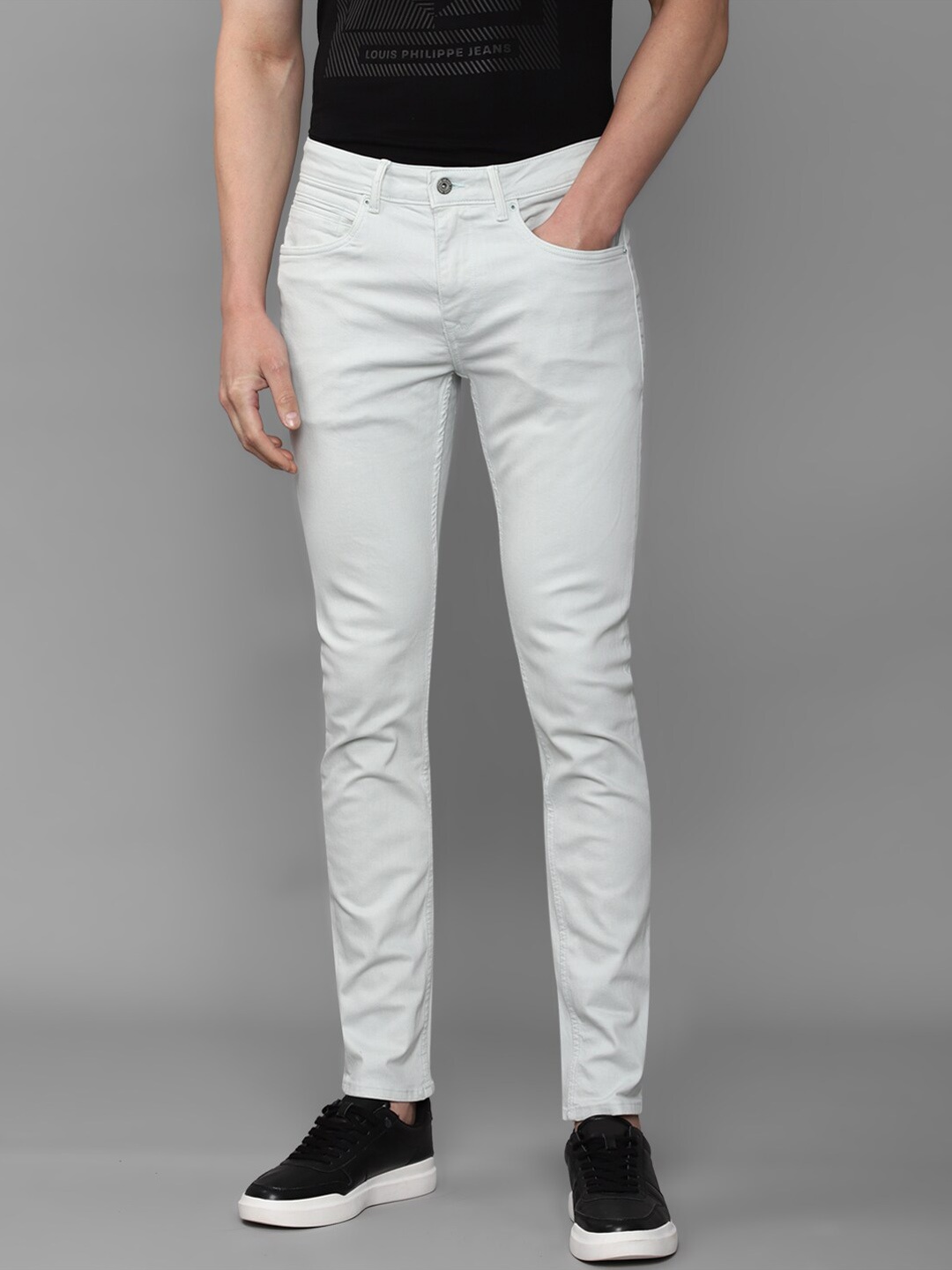 

Louis Philippe Jeans Men Grey Slim Fit Jeans
