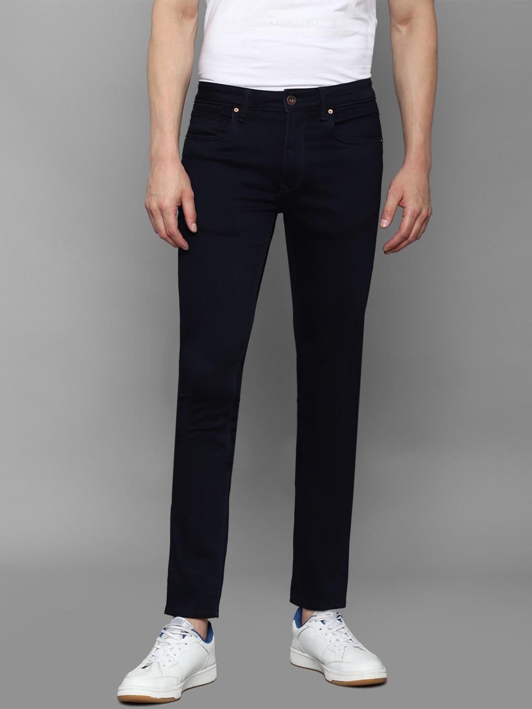 

Louis Philippe Jeans Men Navy Blue Jeans